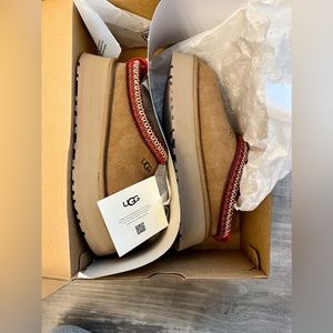 NWT UGG Tazz. Chestnut. Size 7